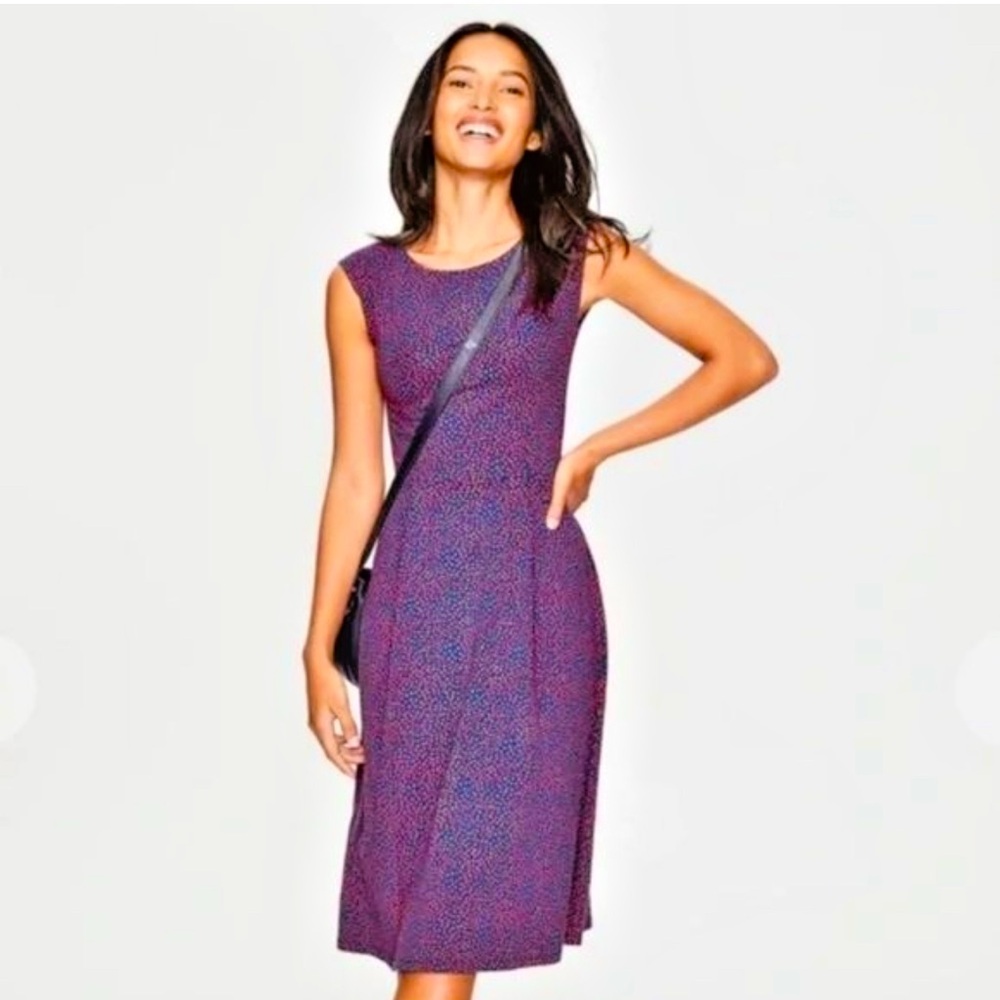 BODEN Marina Jersey Dress 12 Long